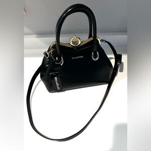 Cromia Unica bag black , Italian leather
